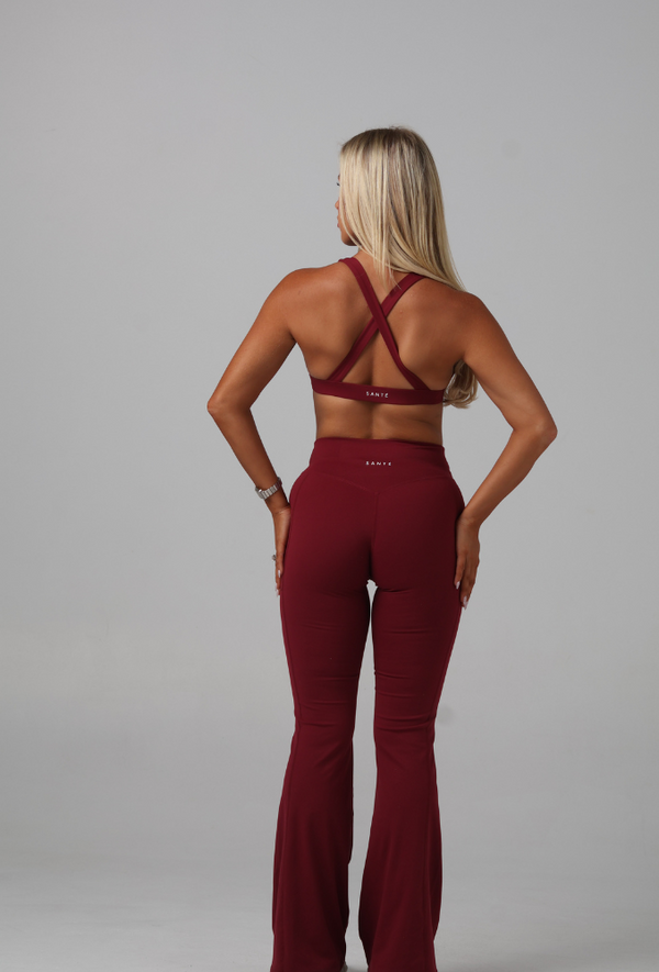Burnt Cherry Every day Flares