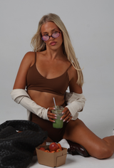Cocoa Sabrina Crop