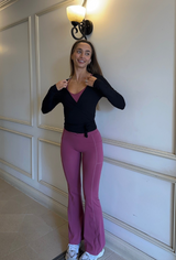 Black Wrap Top