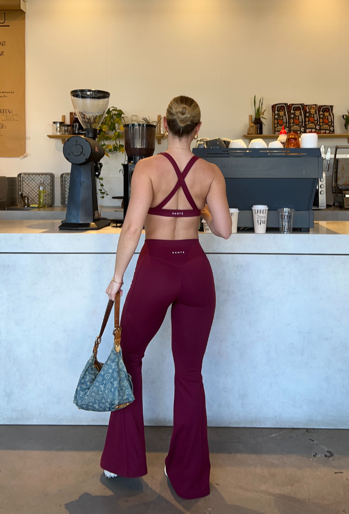 Burnt Cherry Every day Flares