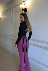 Black Wrap Top
